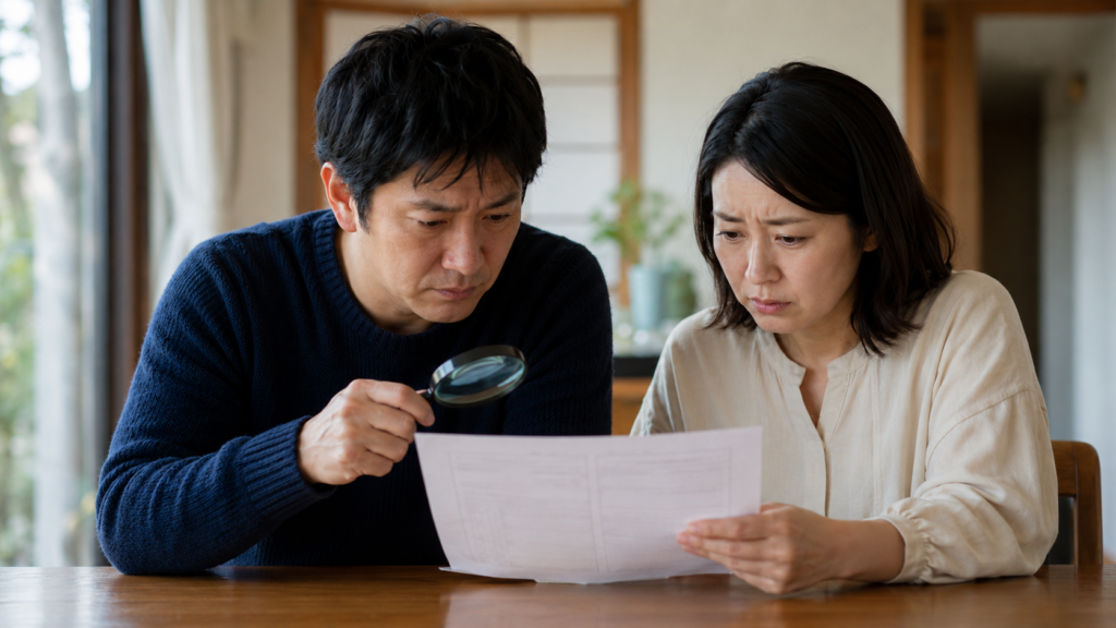 契約前に必ず確認すべき3つのこと