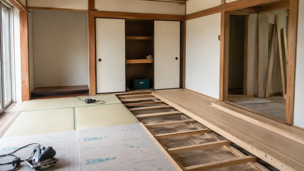 和室から洋室へのリフォーム費用|建築士が教える相場と内訳